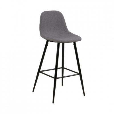 WILMA COUNTER STOOL pusbāra krēsls Pelēks | pusbara-kresli | NMF Home