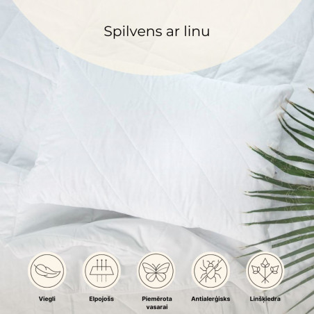 Pillow with Linen