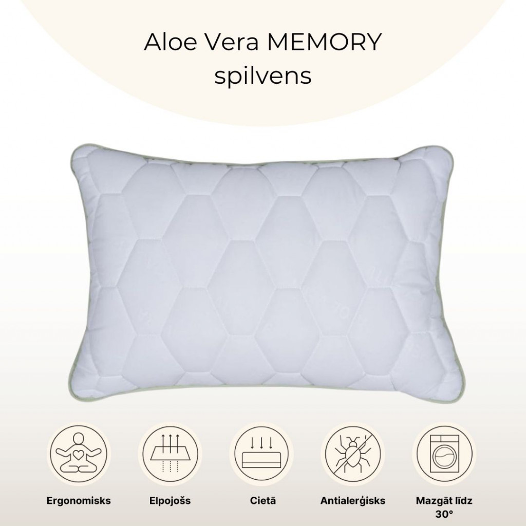 Подушка Aloe Vera MEMORY