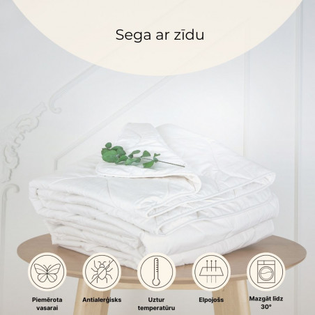 Blanket with Silk | Home textiles