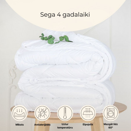 Blanket 4 seasons | White