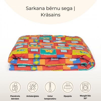 Baby blanket Red | Marga