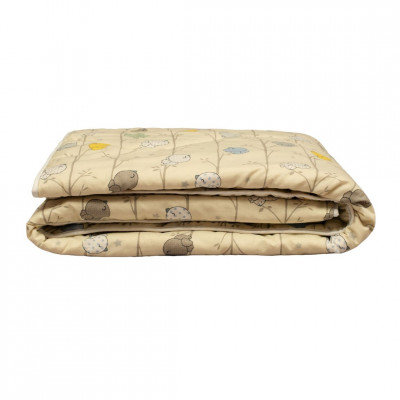 Baby blanket Birds | Yellow