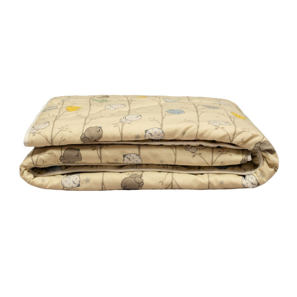 Baby blanket Birds | Yellow Baby blanket Birds | Yellow