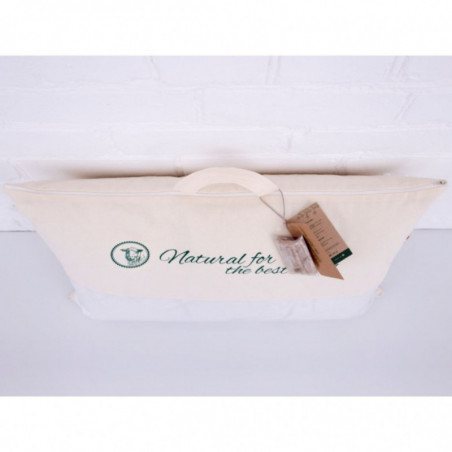 Pillow set with sheep wool