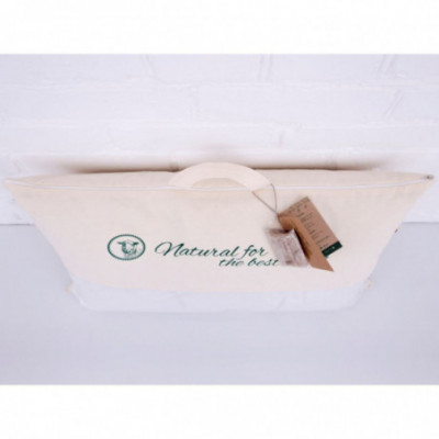 Pillow set with sheep wool