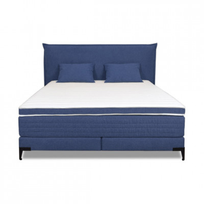 Sunny bed with mattress | Dark blue