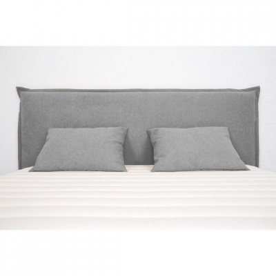 Bed with mattress Sunny | Light grey