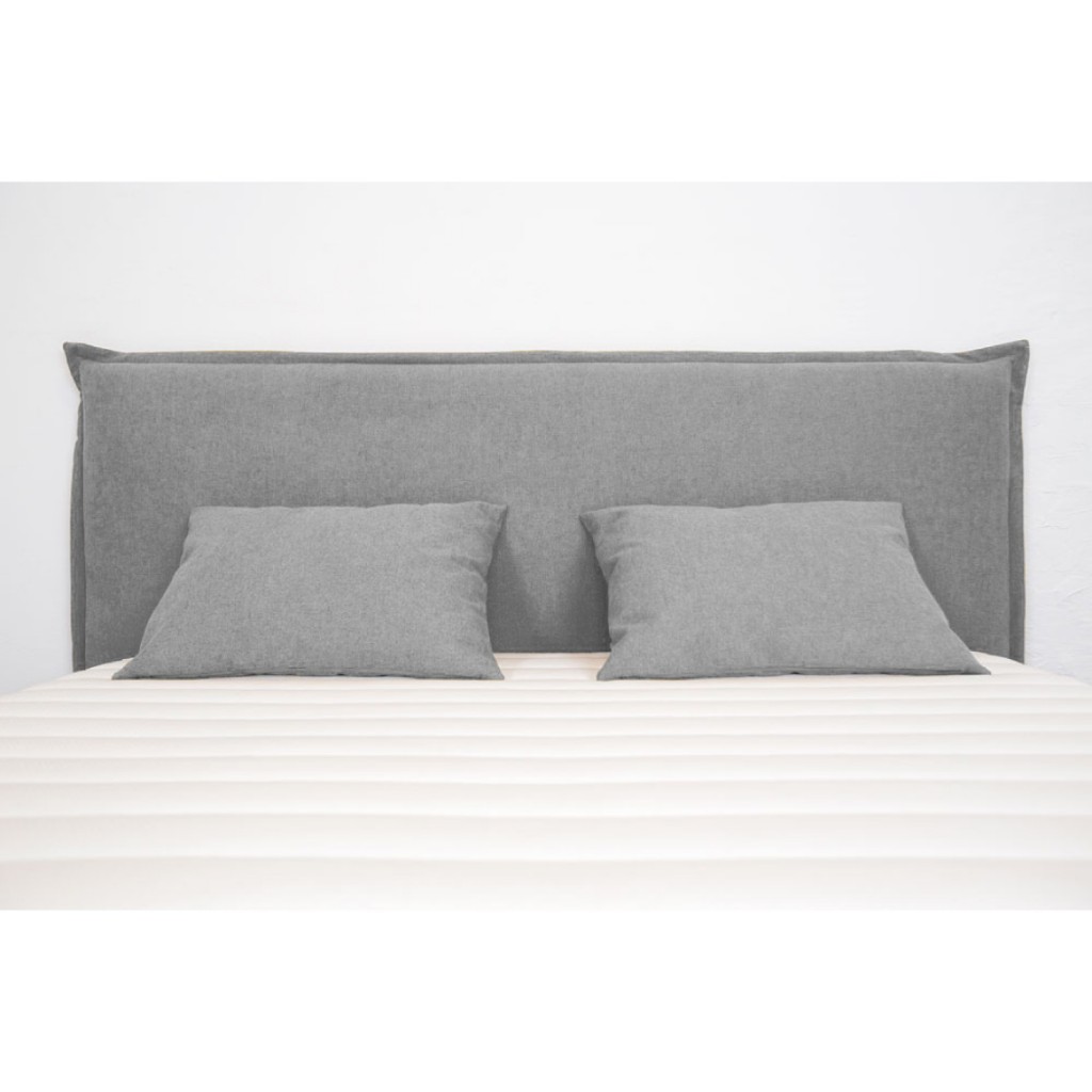 Bed with mattress Sunny | Light grey