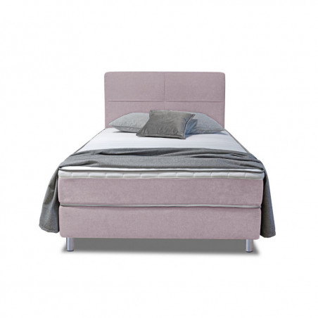 Bed with mattress Vento | Pink