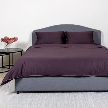 Bed linen covers set Linea Eggplant