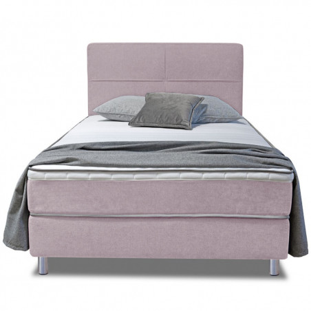Bed with mattress Vento | Pink