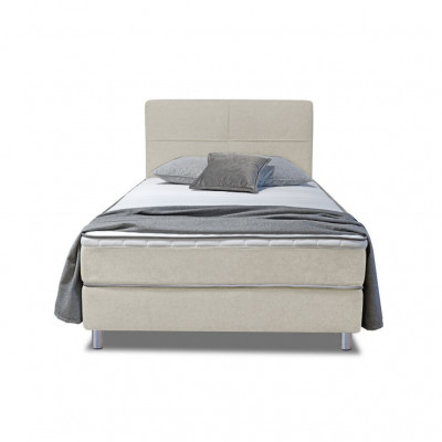 Bed with mattress Vento | Beige