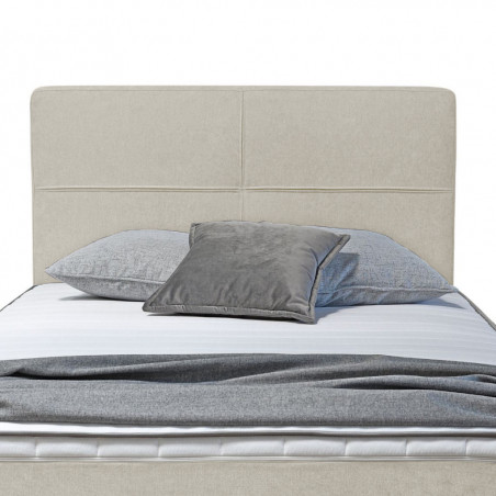 Bed with mattress Vento | Beige