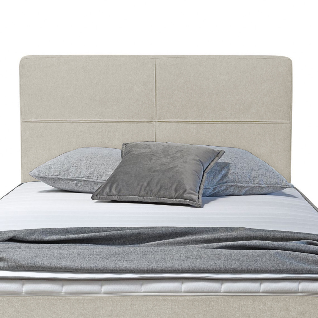 Bed with mattress Vento | Beige