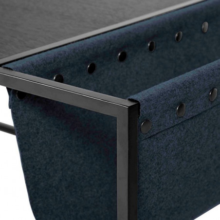 Coffee table Avei | Blue wool