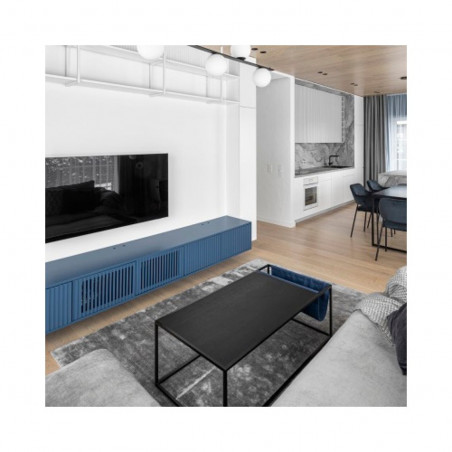 Coffee table Avei | Blue wool