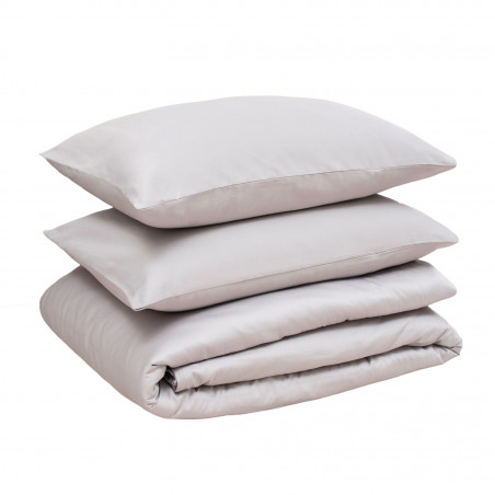 Satin bedding set | Silver