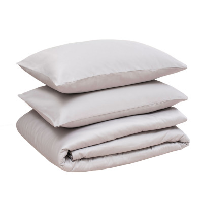 Satin bedding set | Silver