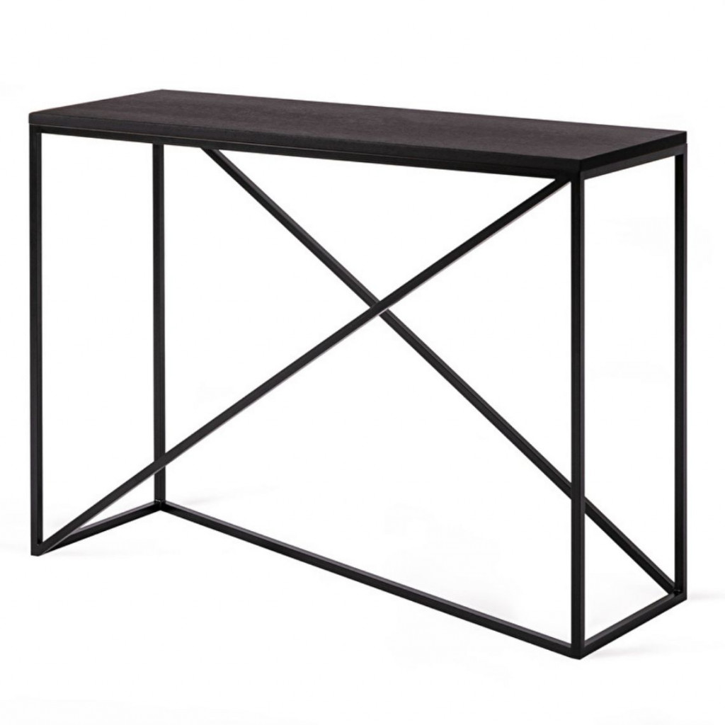 Console table FOREST Cross | Black oak Console table FOREST Cross | Black oak