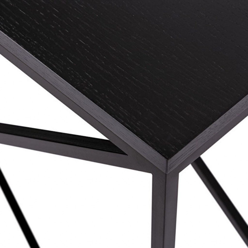 Console table FOREST Cross | Black oak Console table FOREST Cross | Black oak