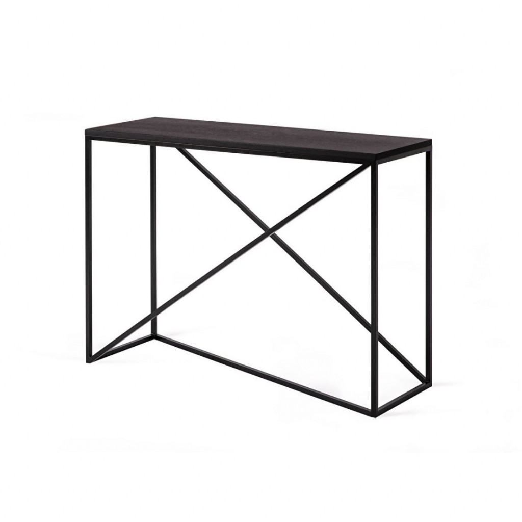 Console table FOREST Cross | Black oak Console table FOREST Cross | Black oak