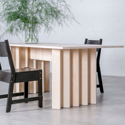 Dining table Zigzag