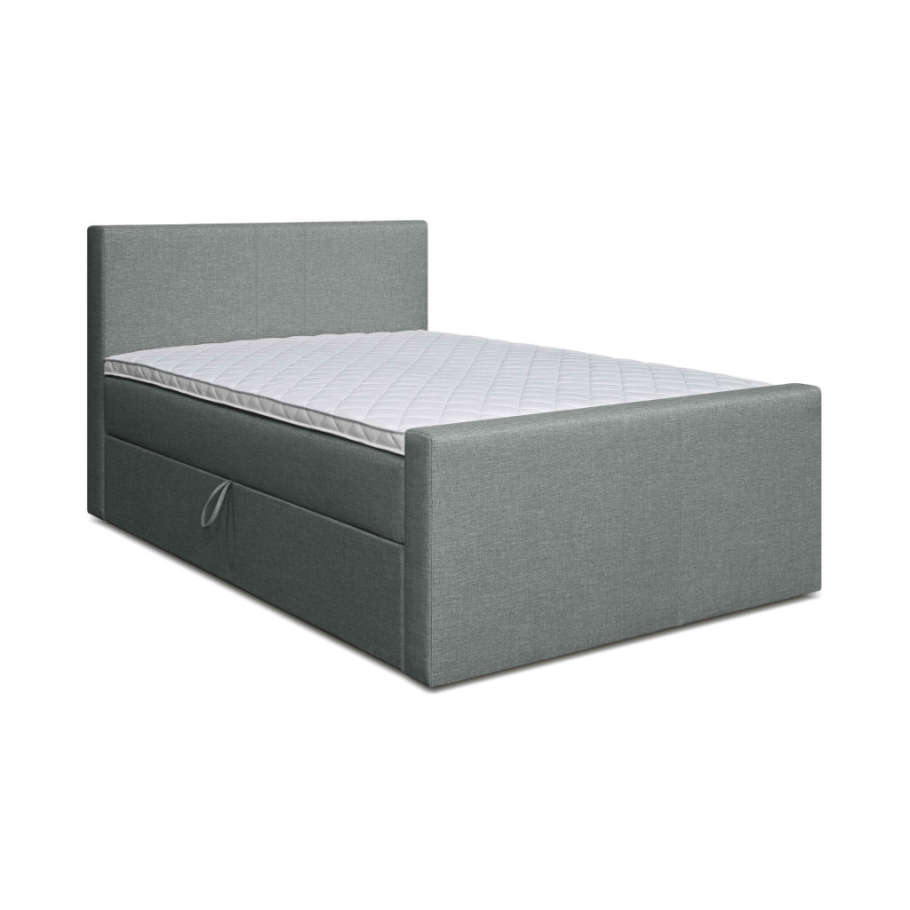 Bed with mattress Amberbox | Grey