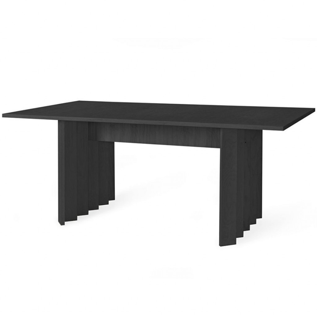 Dining table Zigzag | Black Dining table Zigzag | Black