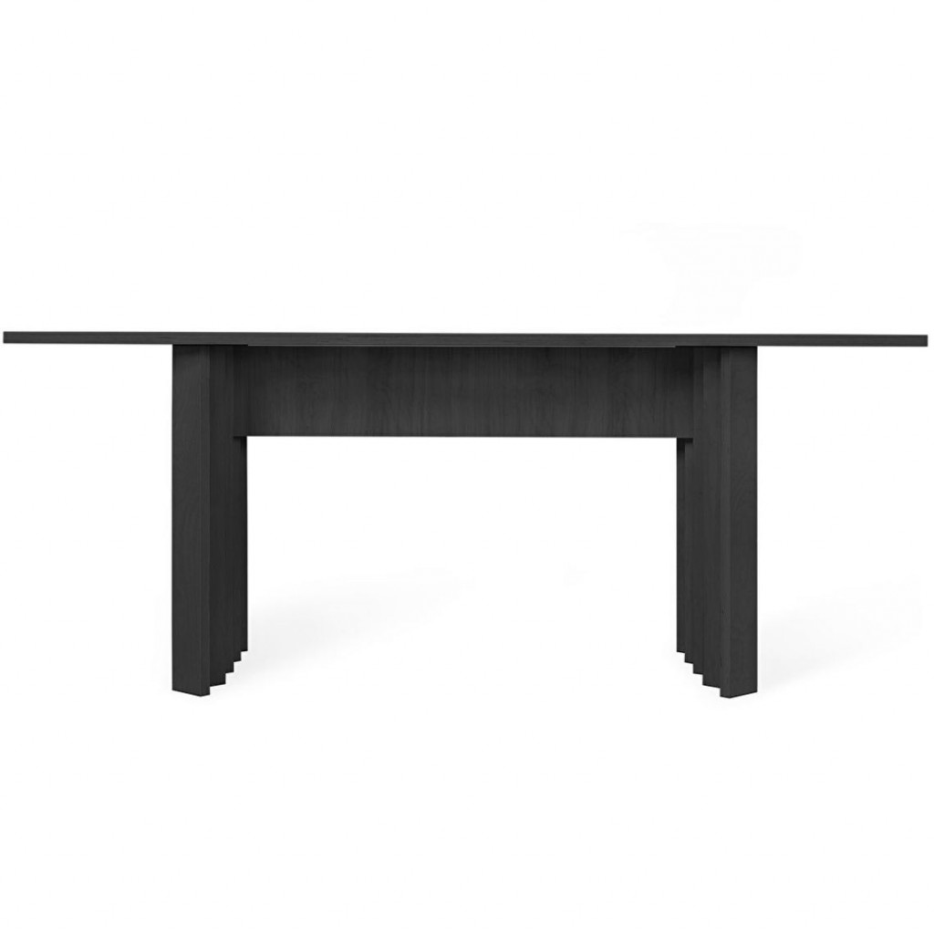 Dining table Zigzag | Black Dining table Zigzag | Black