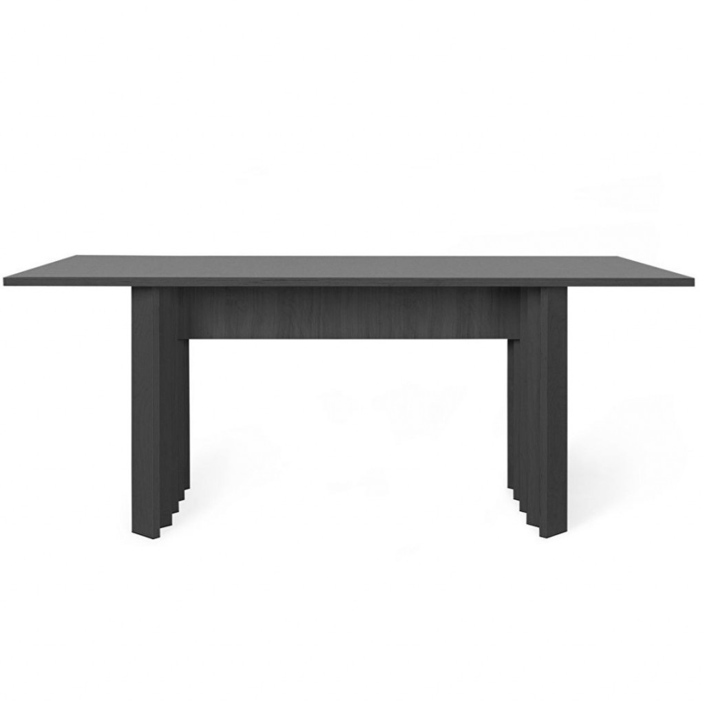 Dining table Zigzag | Black Dining table Zigzag | Black