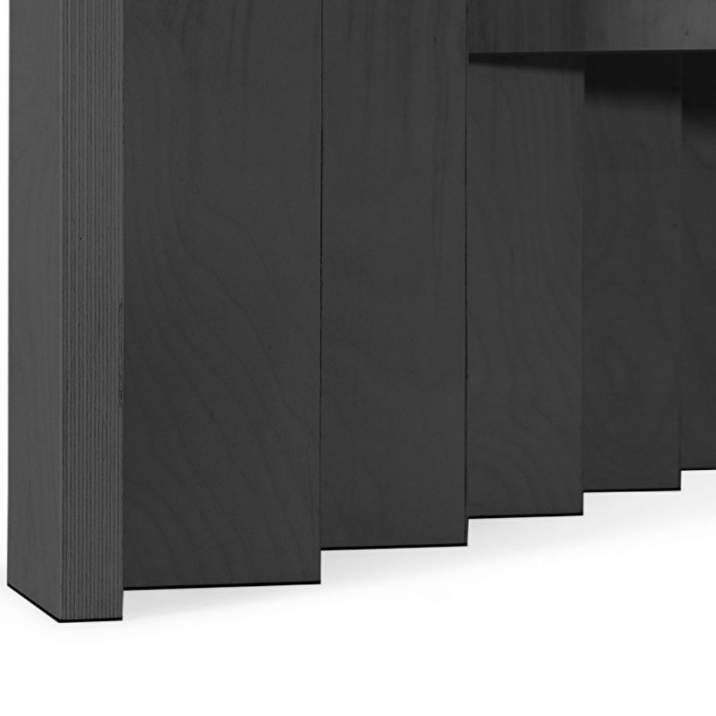 Dining table Zigzag | Black Dining table Zigzag | Black