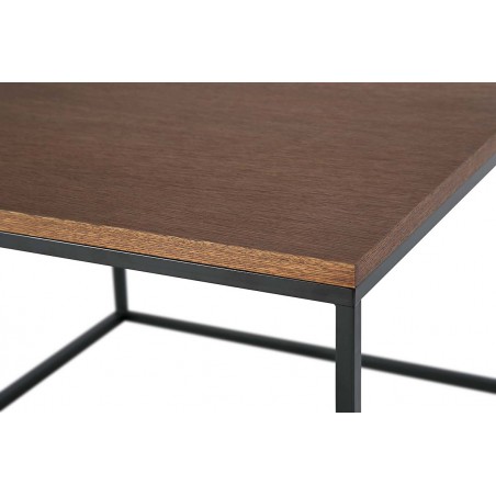 Square Coffee Table Forest Chocolate