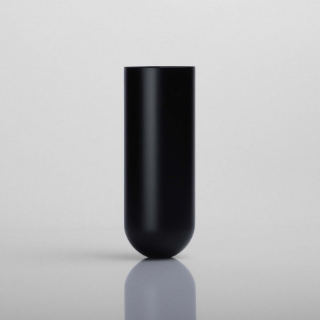 Liza black footstool