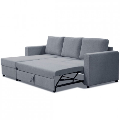 Sofa bed small Paris | Pilka