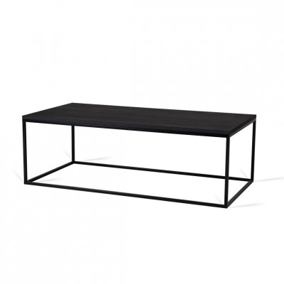 Long coffee table FOREST | Black oak