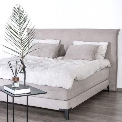 Bed with mattress Sunny | Sand