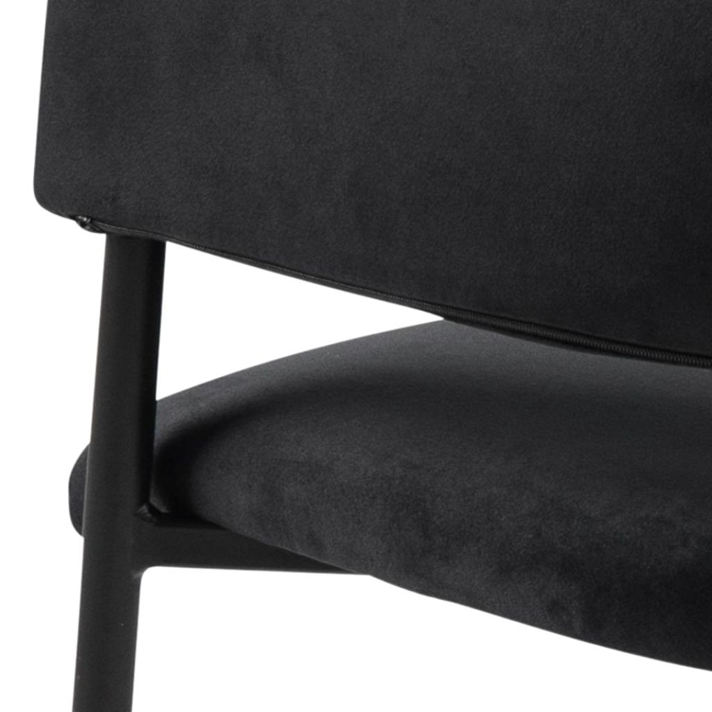 Krēsls Lima Melnā | Melnā | kresli | NMF Home