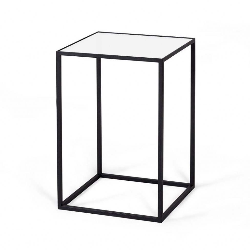 Glassgow side table White Glassgow side table White