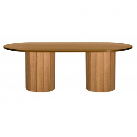 Long dining table Revolve Light Oak