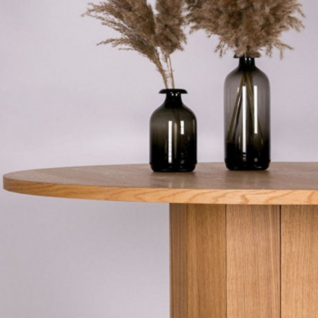 Long dining table Revolve Light Oak