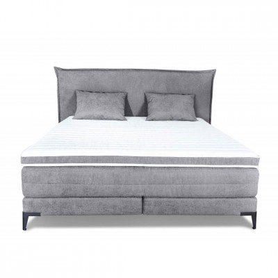Bed with mattress Sunny | Grey