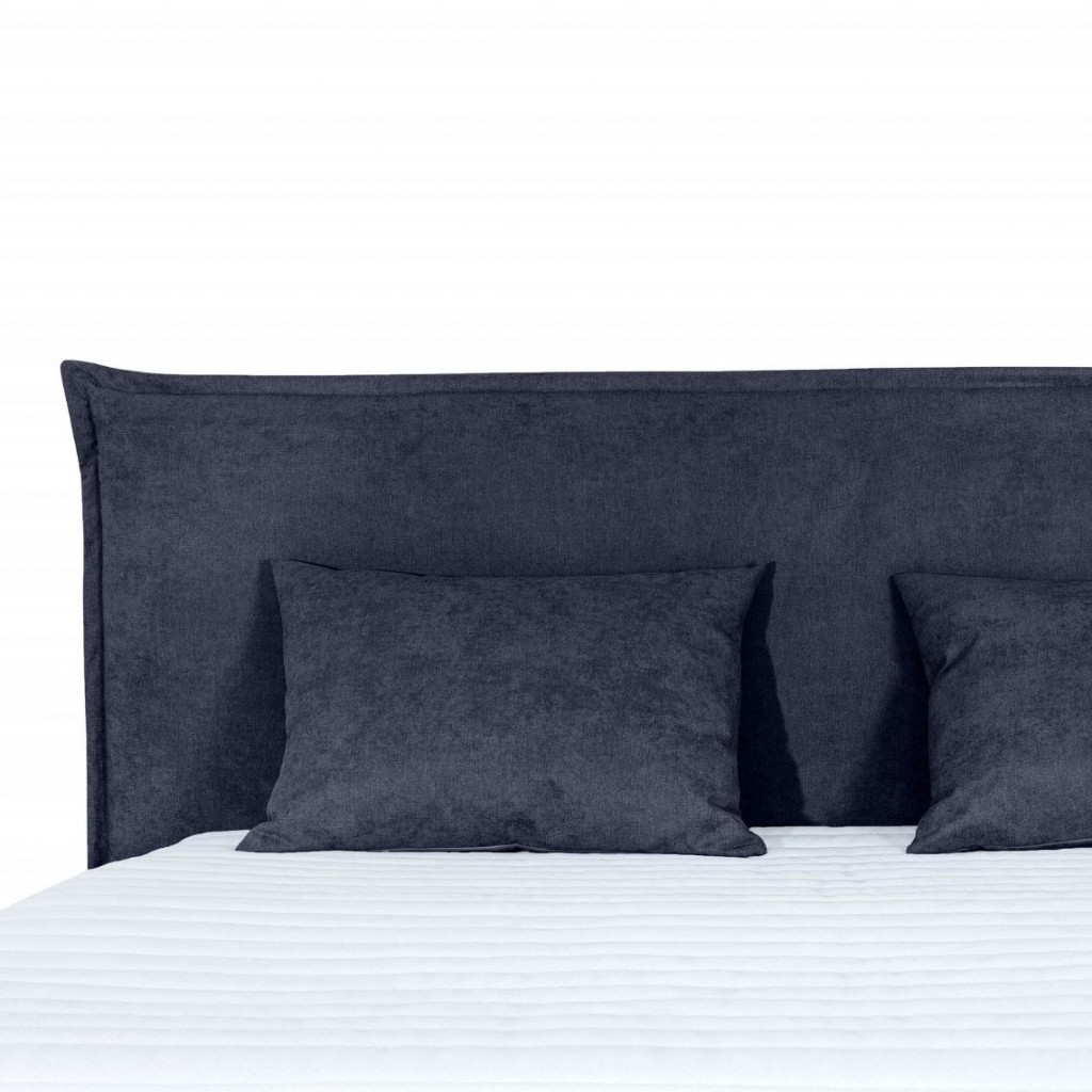 Bed with mattress Sunny | Blue-grey