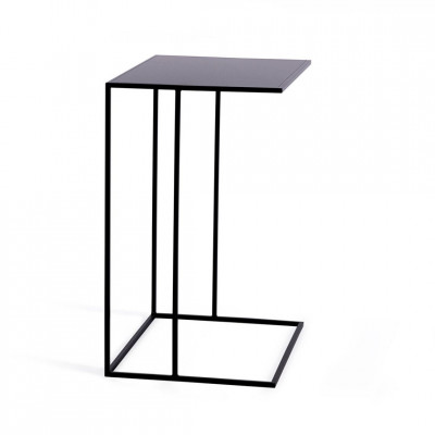 SILENCE sofa side table Black