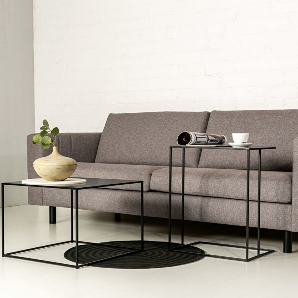 SILENCE sofa side table Black SILENCE sofa side table Black