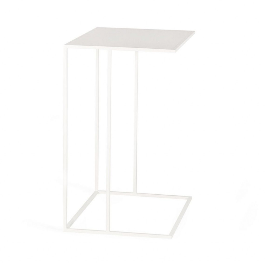 SILENCE side table for sofa White SILENCE side table for sofa White