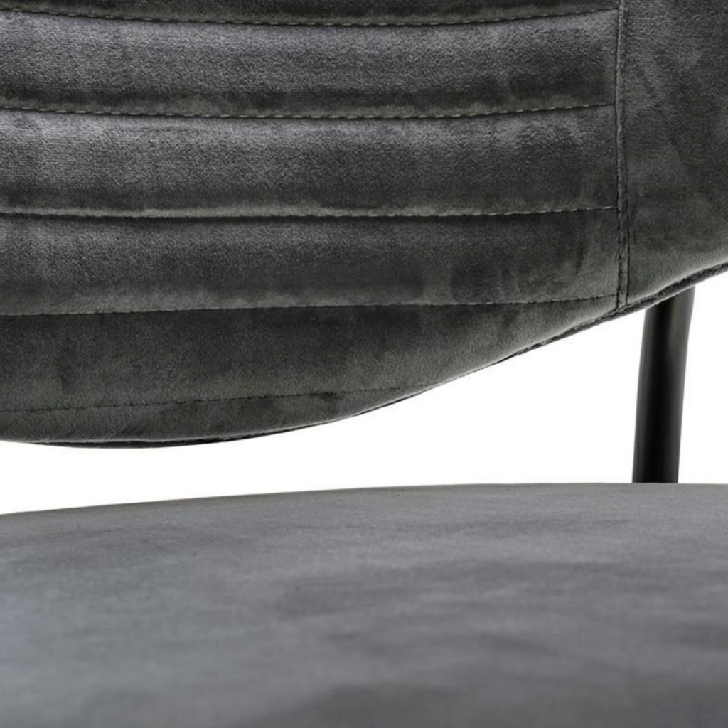 Krēsls Naomi Melnā | Tumši pelēks | edamistabas-kresli | NMF Home