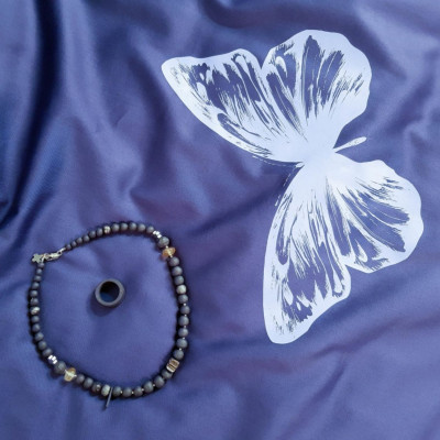 Комплект постельного белья ENIGMA Denim Butterflies