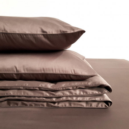Bed linen covers set ENIGMA Mocca Butterflies