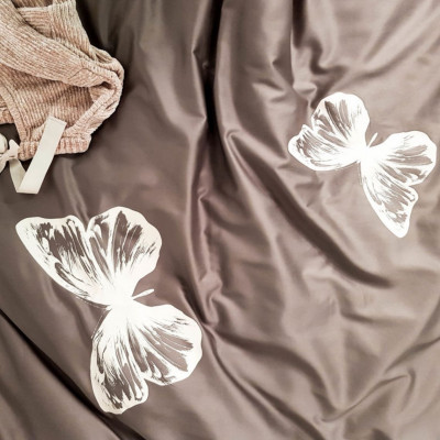 Комплект постельного белья ENIGMA Mocca Butterflies